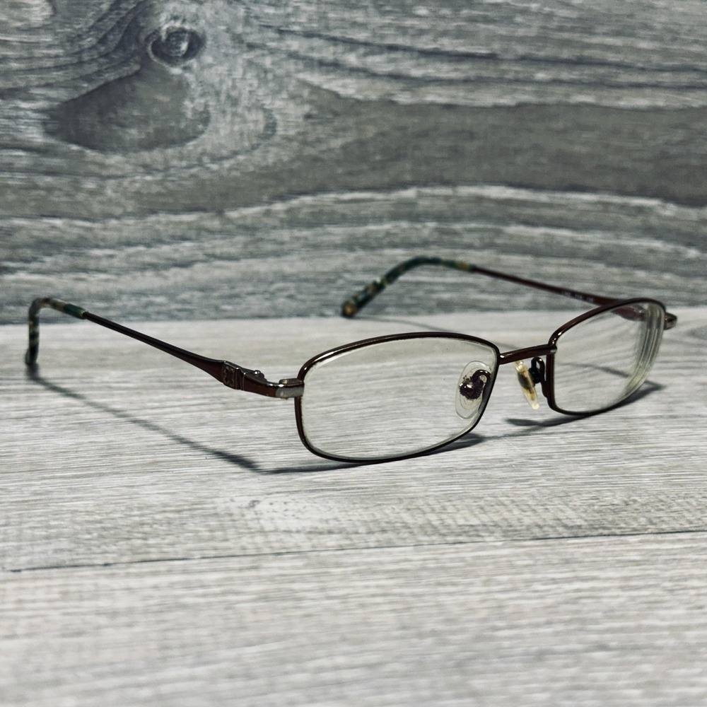 Liz Claiborne L342 TY6 Eyeglass Frames‎ Womens 50-18-135 Brown Tortoise Optical